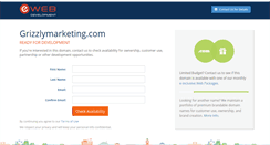 Desktop Screenshot of grizzlymarketing.com